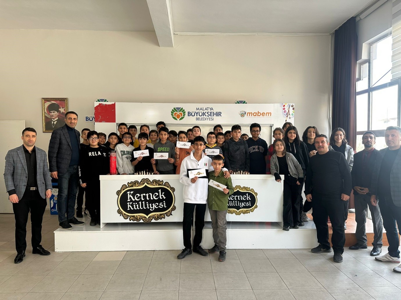 Satranç Turnuvasında Dereceye Girenler Belli Oldu