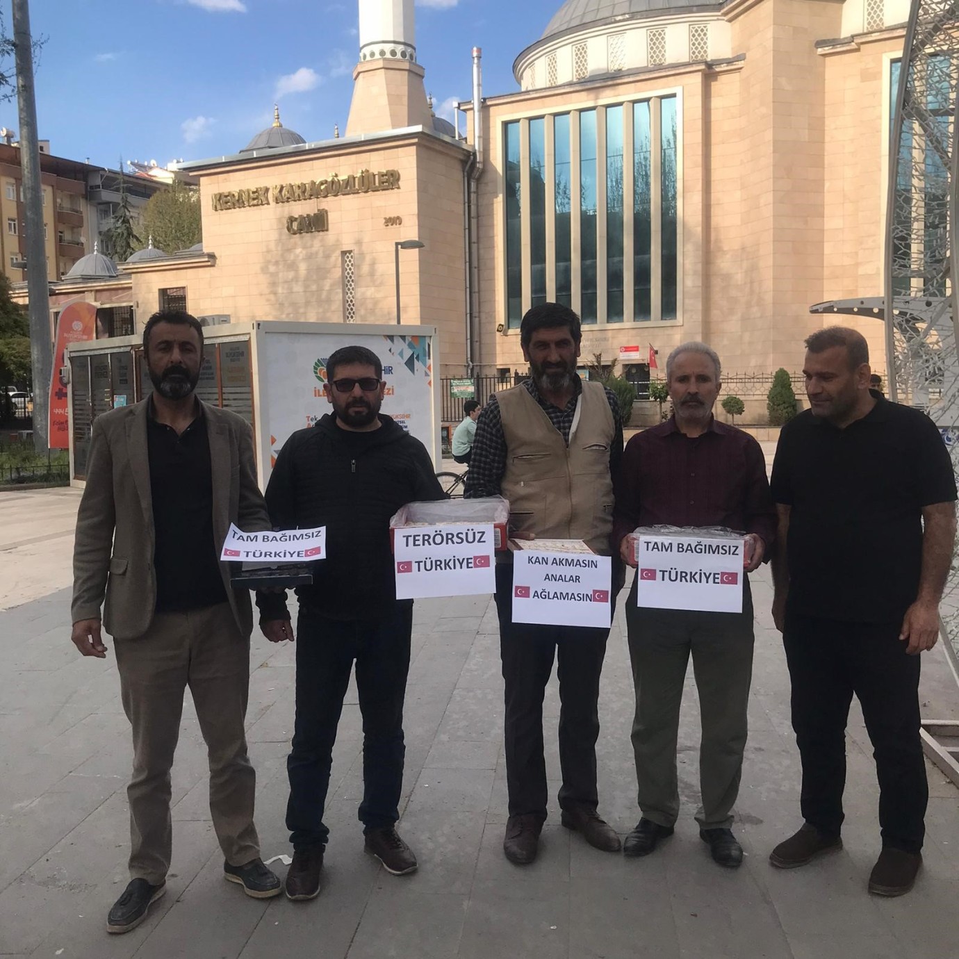 Malatya Esnafından 'Terörsüz Türkiye' Desteği