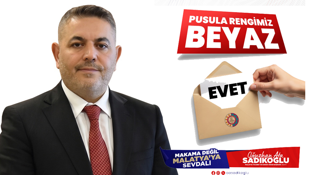 Sadıkoğlu’nun oy pusulası rengi; BEYAZ