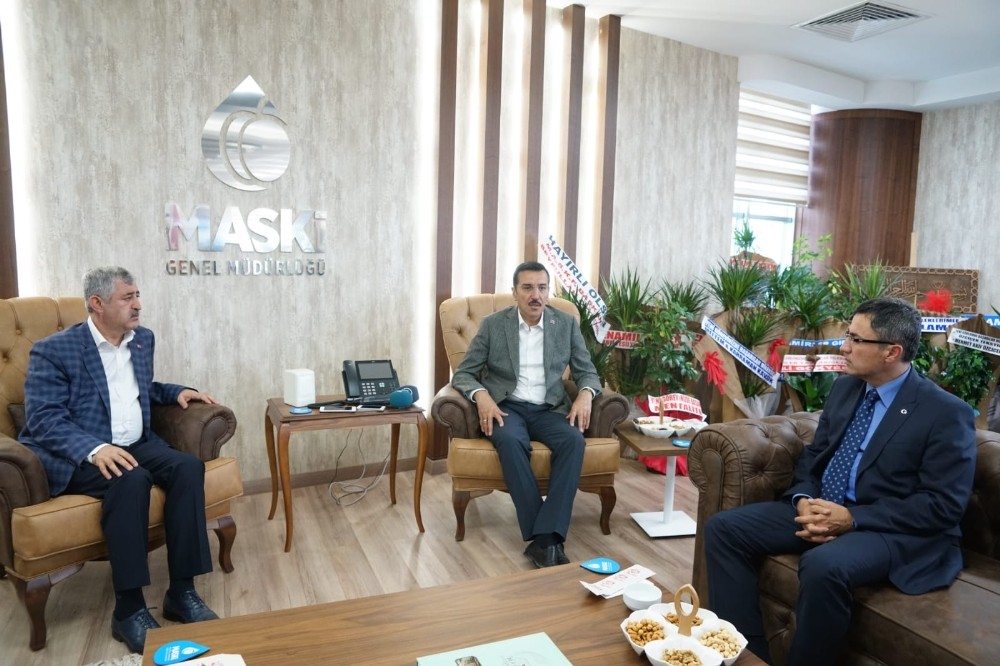 Bakan Tüfenkci’den MASKİ’ye ziyaret