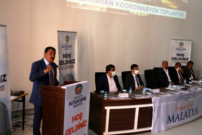 Gürkan, Hekimhan'daki hizmetleri anlattı