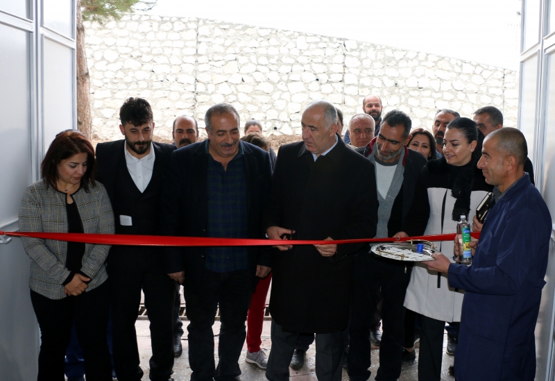 Hekimhan’da tekstil fabrikası açıldı